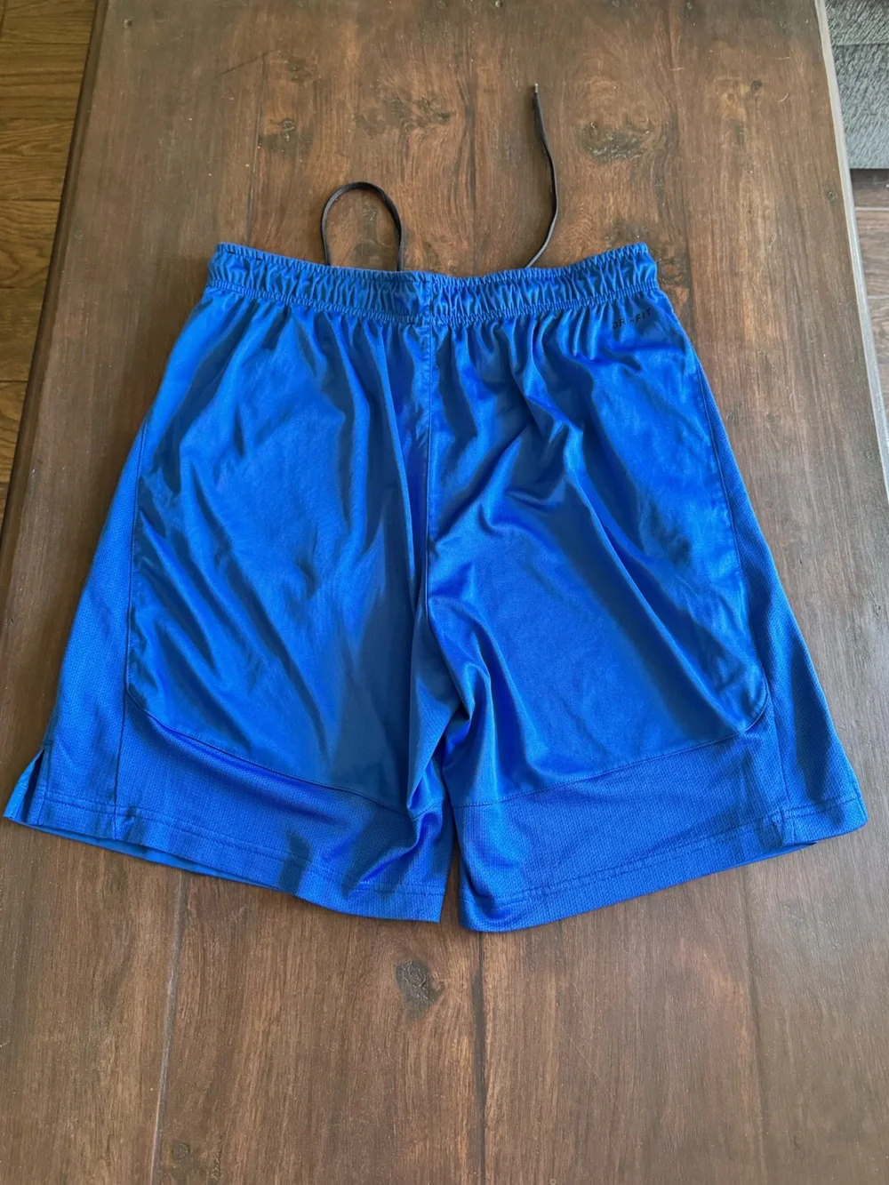 Nike Dri-FIT Men’s Blue Running Training Shorts XL Drawstring 8.5” Inseam